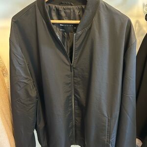 ASOS DESIGN lightweight bomber jacket in black size 3XL NWT